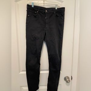H&M Denim. Black jeans